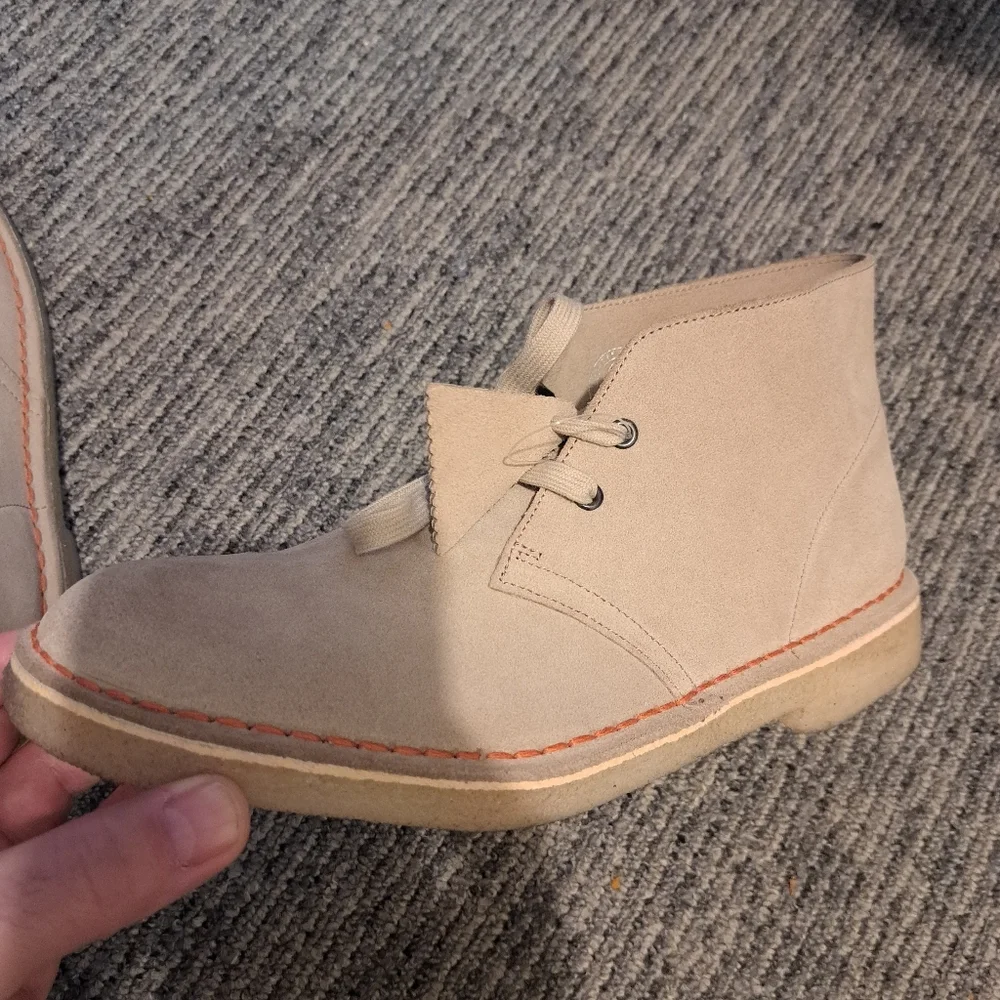 Clarks Original Dessert Boot sz. 11 us Sand wallys rare Gum Bottom - Picture 6 of 6